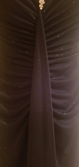 Old Hollywood Black Formal Dress - Picture 5 of 8